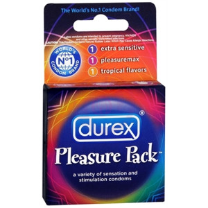 Durex Pleasure Pack - 3 Pack