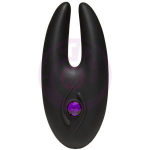 Body Bling - Clit Cuddler Mini-Vibe in Second  Skin Silicone - Purple