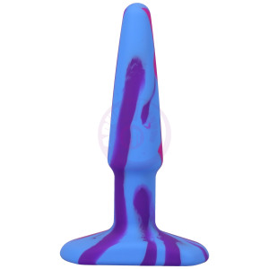 A-Play Groovy Silicone Anal Plug 4 Inch - Berry