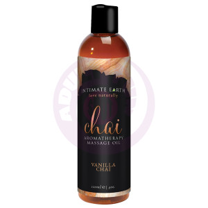 Chai Aromatherapy Massage Oil Vanilla Chai - 4 Oz. / 120 ml