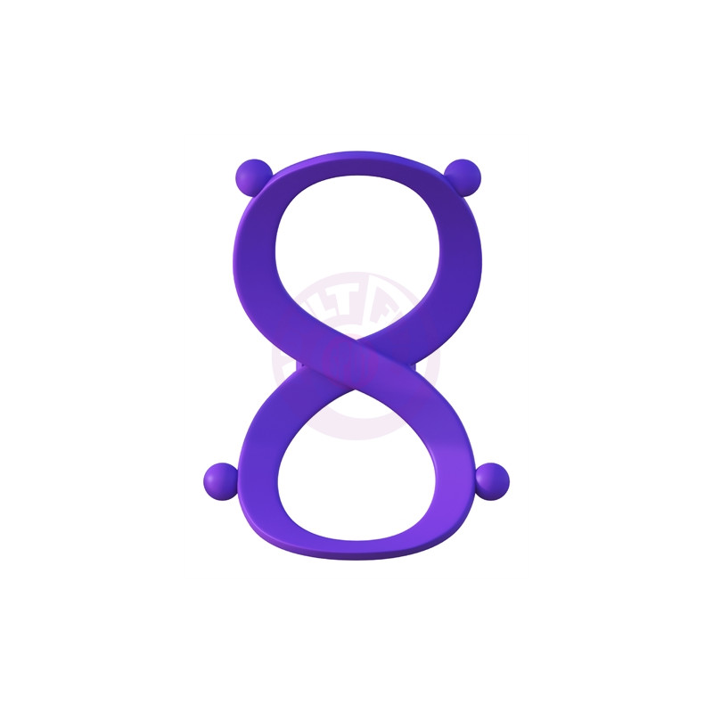 Fantasy C-Ring Infinity Ring - Purple