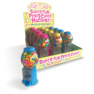 Super Fun Candy Machines 12 Pc Display