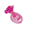 Bodywand Rechargeable Duo Ring With Clit Tickler - Pink