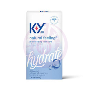 K-Y Natural Feeling Lube With Hyaluronic Acid -  1.69  Fl Oz / 50 ml