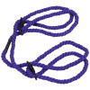 Merci - Restrain - 6mm Hemp Wrist or Ankle Cuffs - Violet