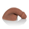 Packer Gear 4" Silicone Packing Penis -Brown