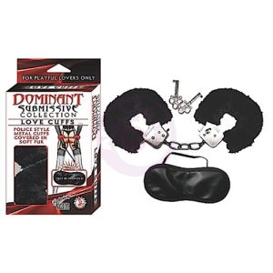 Dominant Submissive Collection Loves Cuffs- Black