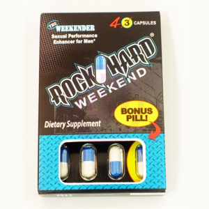 Rock Hard Weekend 4 Ct Box (1014t)