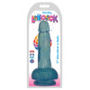Lollicock - 7 Inch Slim Stick With Balls - Berry Ice