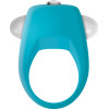 Teal Tickler Silicone Vibe Cockring