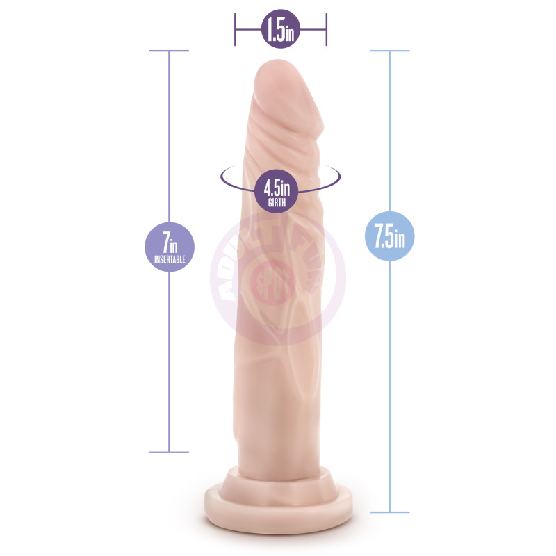 Dr. Skin - Realistic Cock - Basic 7.5 - Beige