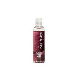 Delight Water Based - Black Cherry - Flavored Lube 4 Oz
