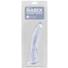 Basix Rubber Works - Slim 7 Inch With Suction Cup - Clear