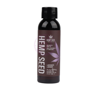 Hemp Seed Massage and Body Oil - Lavender - 2 Fl. Oz./ 60ml