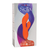 Stella Liquid Silicone Dual Teaser - Orange