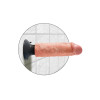 King Cock 6-Inch Vibrating Cock - Light