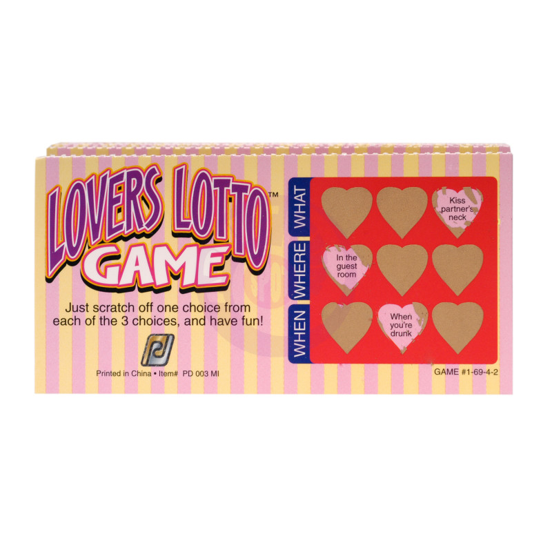 Lover's Lotto Game - Bulk