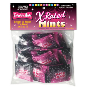X-Rated Mints - Bag of 25 Individual Fun-Size Packages