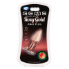 Cloud 9 Novelties Gems Rosy Gold Anal Plug - Small