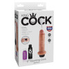 King Cock 6 Inch Squirting Cock - Flesh