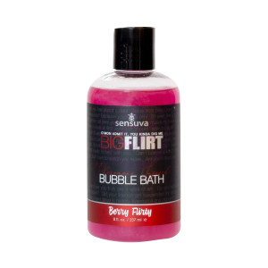 Big Flirt Pheromone Infused Bubble Bath - Berry Flirty - 8 Fl. Oz.