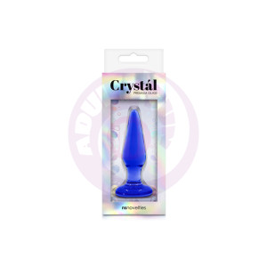 Crystal - Tapered Plug Small - Blue