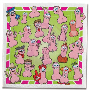 Wild Willys Party Napkins - 10 Count