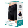 Soft Packing Boxer Brief - Large - Black