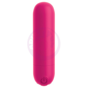 Omg! Bullets Play Rechargeable Vibrating Bullet - Fuschia