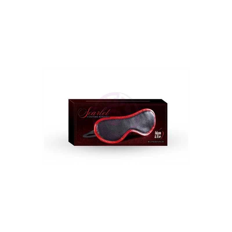 Adam and Eve Scarlet Couture Blindfold