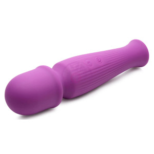 Silicone Wand Massager - Violet