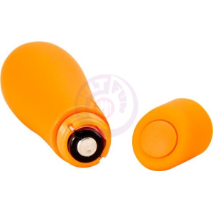 Soft Rain Power Bullet 3 Inch Breeze Coated 7  Function - Orange