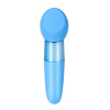Rina Rechargeable Dual Motor Silicone 15- Function Vibrator - Blue