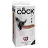 King Cock Strap-on Harness With 9 Inch Cock - Tan