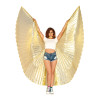 360 Degree Pleated Isis Wings - One Size