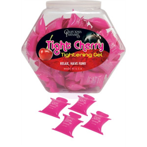 Tight Cherry - Tightening Gel - 72 Piece Fishbowl - 10ml Pillows