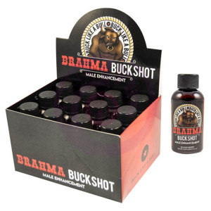 Brahma Buckshot Male Enhancement 12ct Display 2.0 Fl Oz Bottles