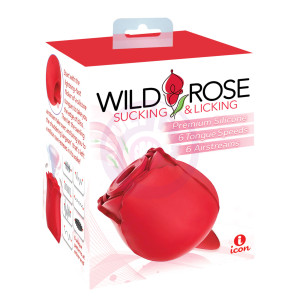 Wild Rose Sucking and Licking - Red