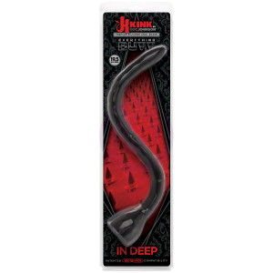In Deep - Silicone Anal Snake - Black