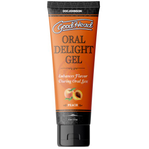 Goodhead - Oral Delight Gel - Peach - 4 Oz.