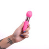 Rina Rechargeable Dual Motor Silicone 15- Function Vibrator - Pink