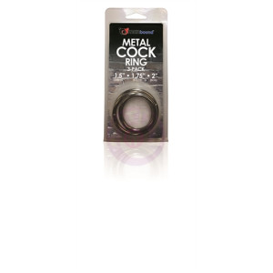 Manbound Metal Cock Ring 3 Pack