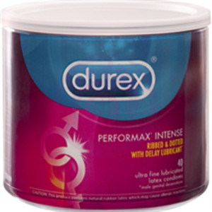 Durex Performax Intense - 40 Count Jar