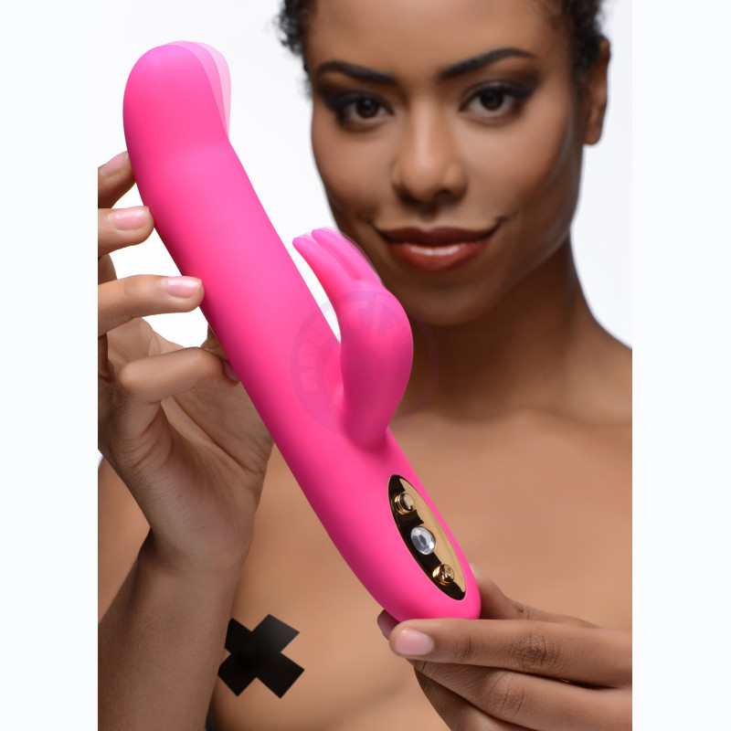 Come Hither Dual Stimulation Flexing Vibrator