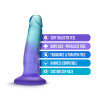 B Yours - Morning Dew - 5 Inch Dildo - Sapphire