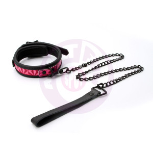 Sinful - 1 Inch Collar - Pink