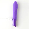 Margo Silicone Textured Bullet Vibrator - Neon  Purple