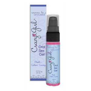 Crazy Girl Wanne Be Aroused Oral Sex Gel Oooh  Cotton Candy 2.2 Oz