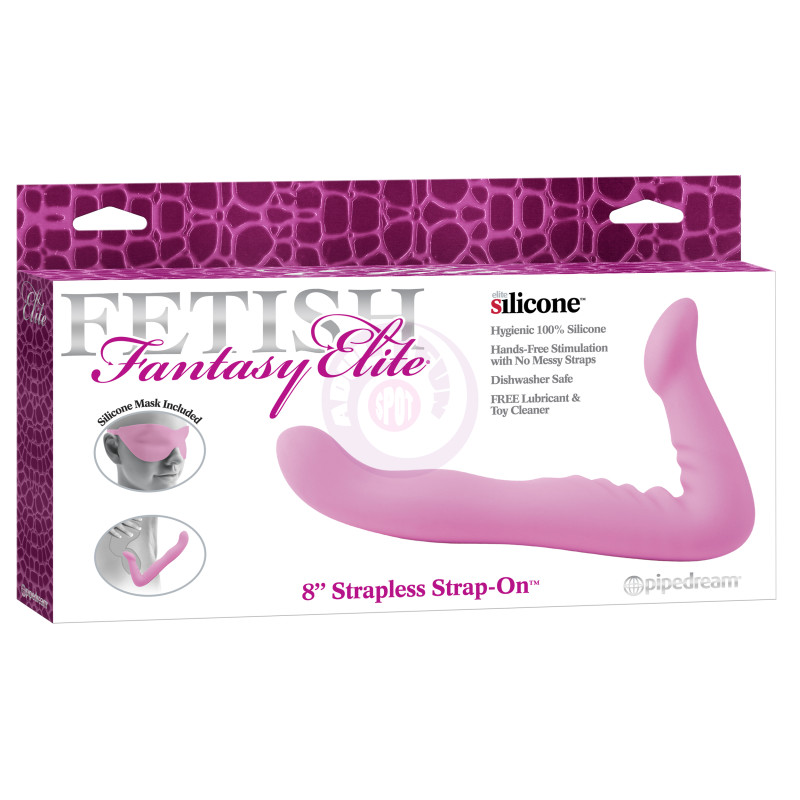 Fetish Fantasy Elite 8-Inch Strapless Strap-on - Pink
