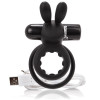 Charged Ohare Rechargeable Rabbit Vibe - Black